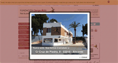 Desktop Screenshot of fundacionalio.com
